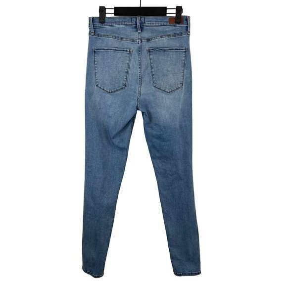 Abercrombie & Fitch Ultra High Rise Super Skinny Distressed Jeans Size 29 / 8R - Picture 3 of 10